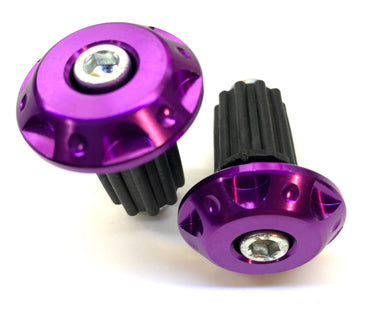 Handlebar End Caps- PURPLE For Pūr-Speed Handlebars | P99-115